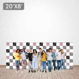 20 x 8 Step and Repeat Banner