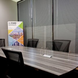 Clear Acrylic Sneeze Guard (ALL-PURPOSE)