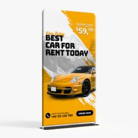 Tension Fabric Stand 48" x 90"